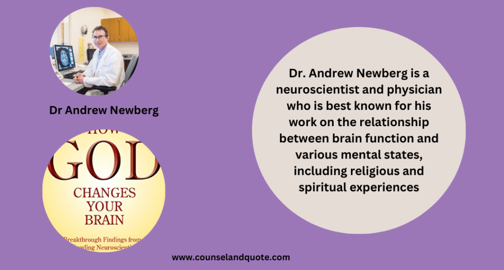 Who is Dr. Andrew Newberg