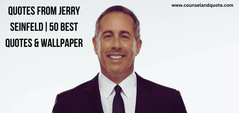 Quotes From Jerry Seinfeld