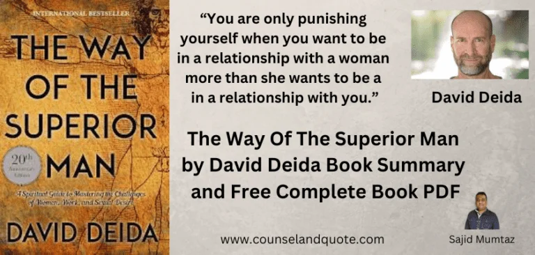 The Way Of The Superior Man by David Deida Book Summary
