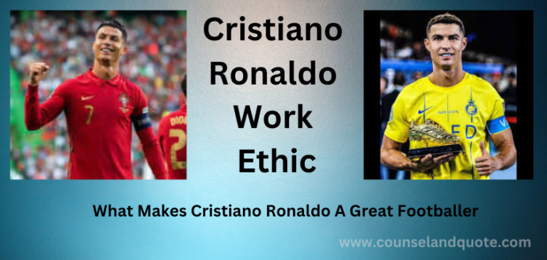 Cristiano Ronaldo Work Ethic