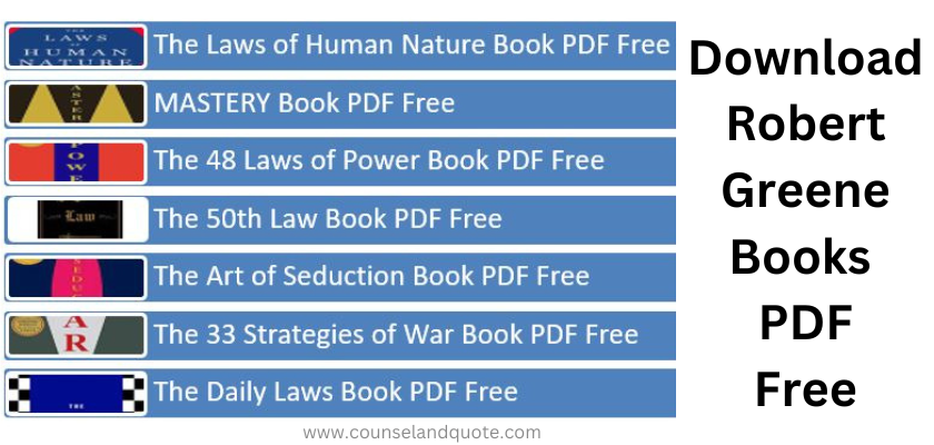 Robert Greene Books PDF