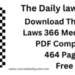 The Daily Laws PDF
