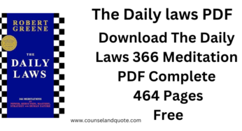 Download The Daily Laws PDF Free- Complete 464 Pages PDF