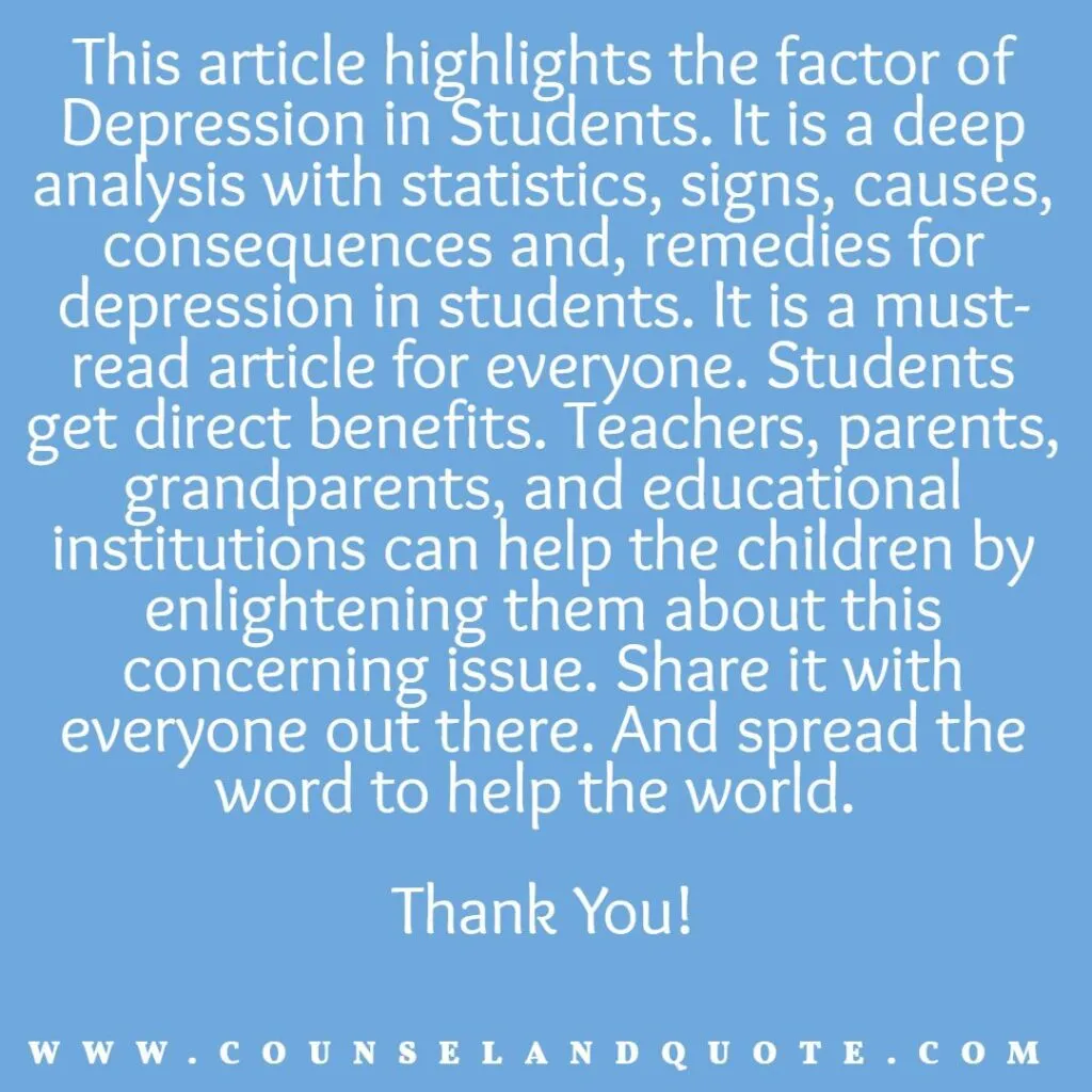 Depression In Students 14