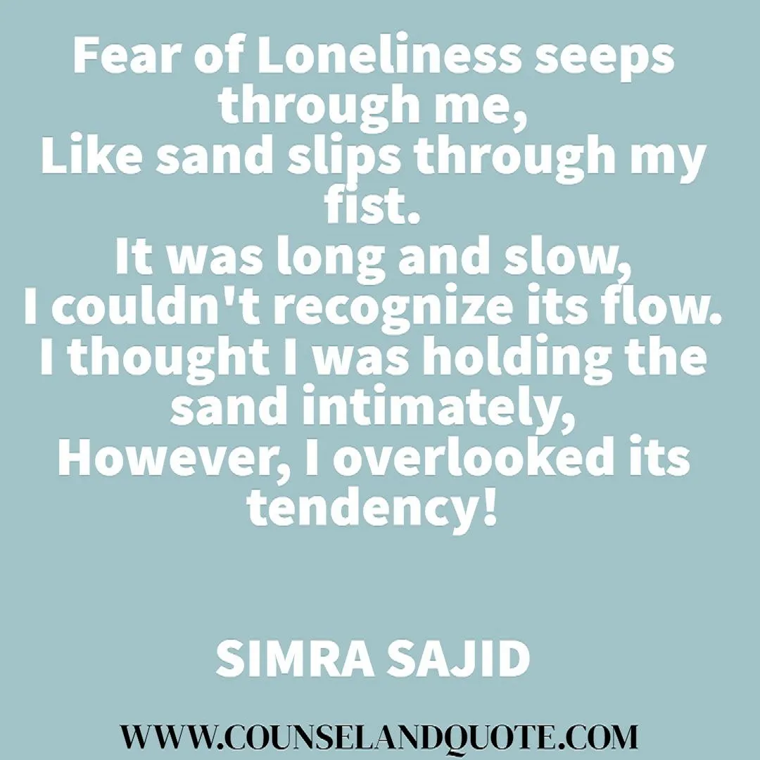 Fear Of Loneliness 1