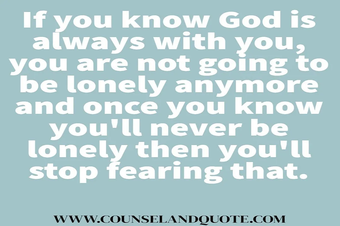 Fear Of Loneliness 17