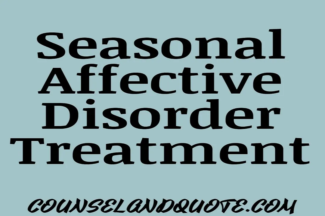 Seasonal Affective Disorder Treatment 16