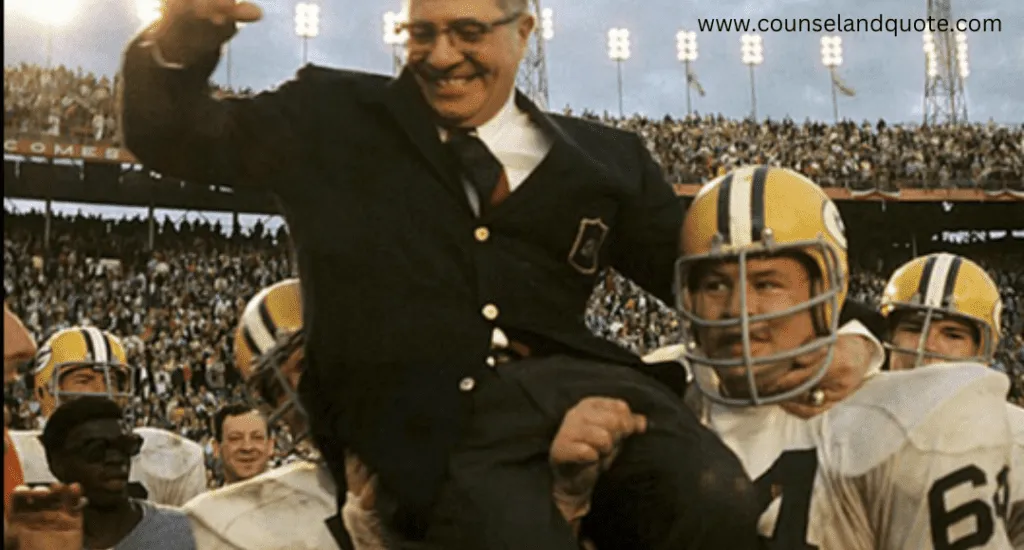 Vince Lombardi Winning Celebrations