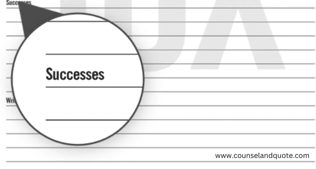 write your achievements of the day 5