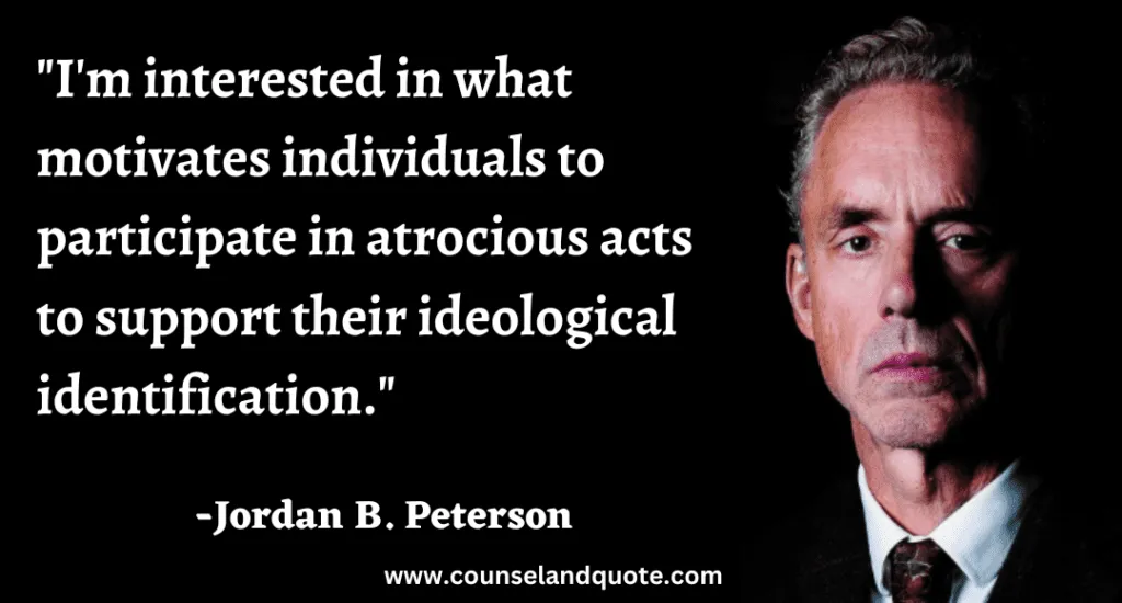 142 I'm interested in what motivates individuals to participate in atrocious acts to support their ideological identification.