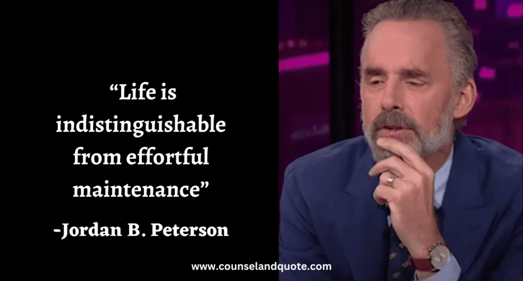 252 “Life is indistinguishable from effortful maintenance”