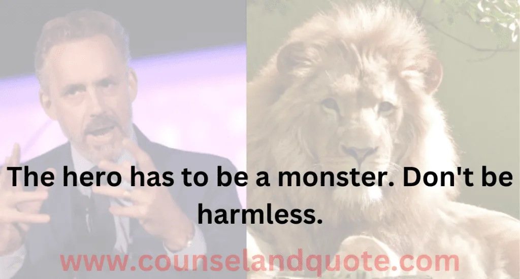 5- The hero has to be a monster. Don't be harmless.