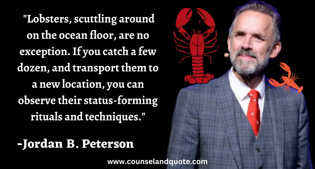 7 Lobsters, scuttling around on the ocean floor, are no exception.
