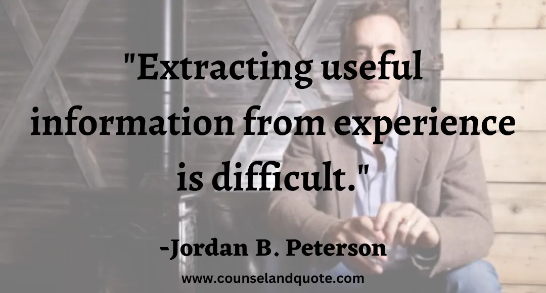 74 Extracting useful information from experience is difficult.