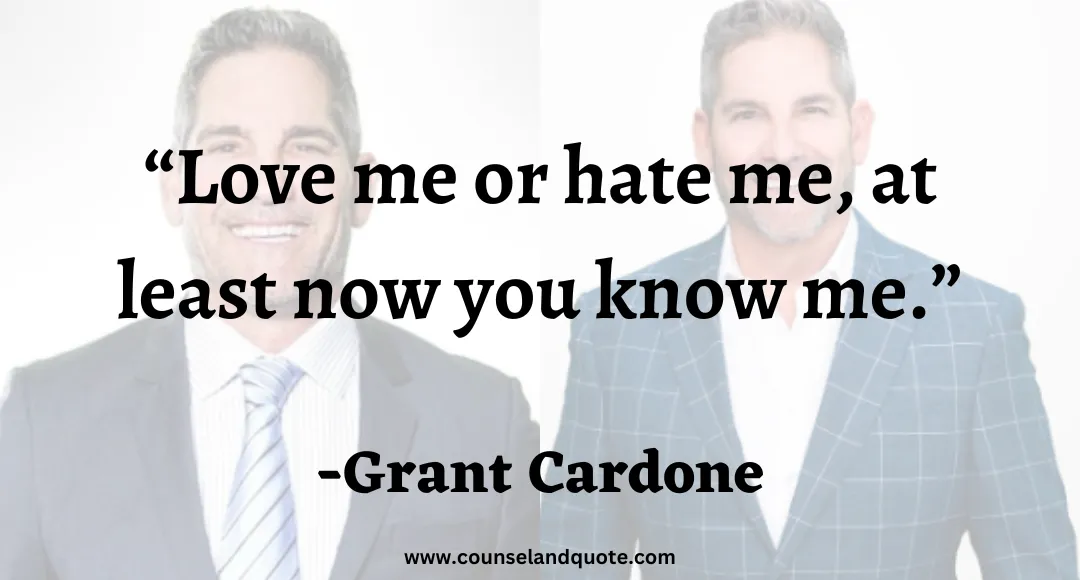 9 Love me or hate me, at least now you know me