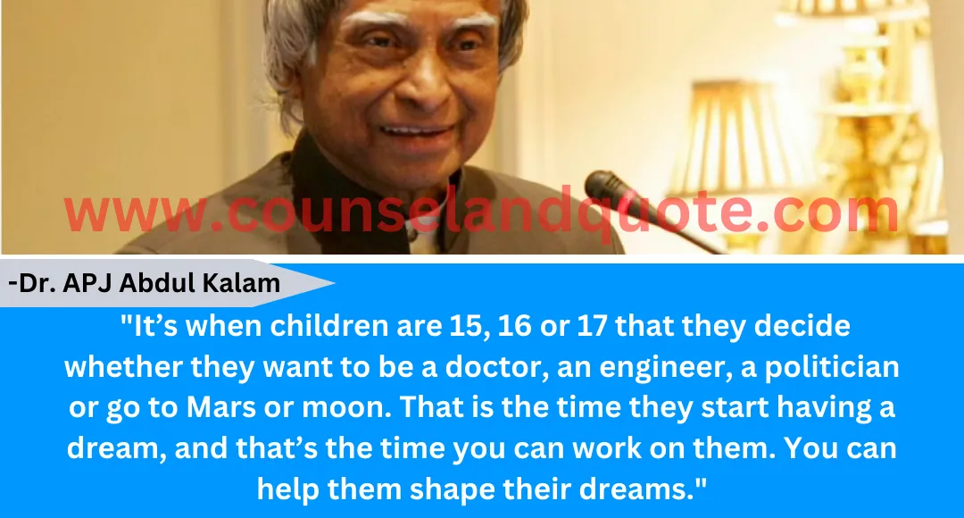 143 It’s when children are 15, 16 or 17 that they decide