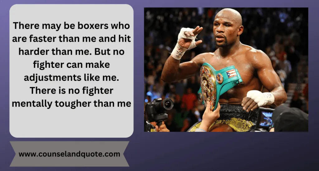4 no fighter can make adjustments like me