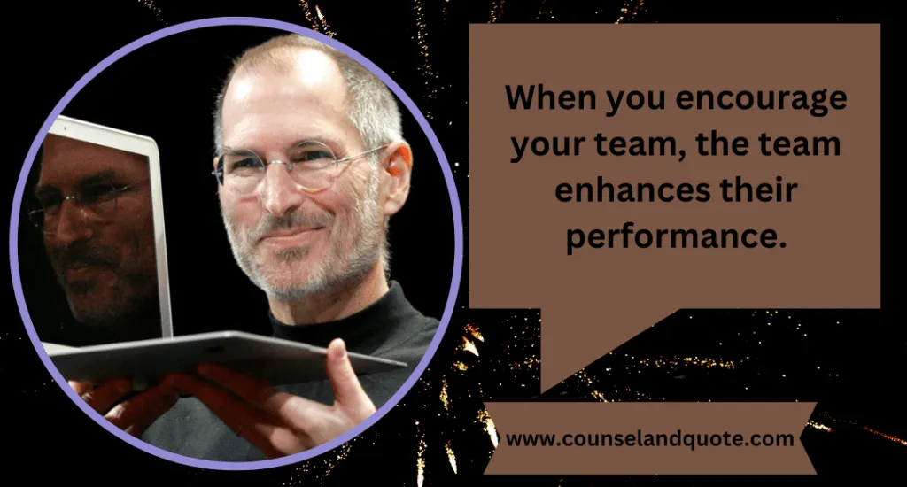 6 Focus on performance