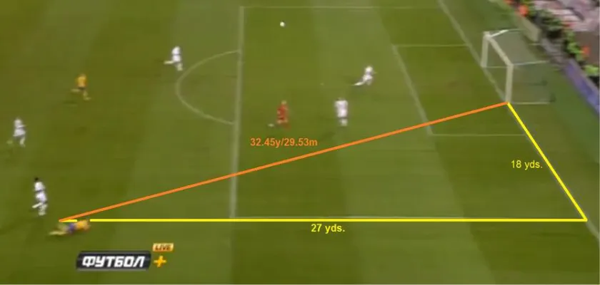 Zlatan Ibrahimovic's outside 30 yards Goal by banana kick