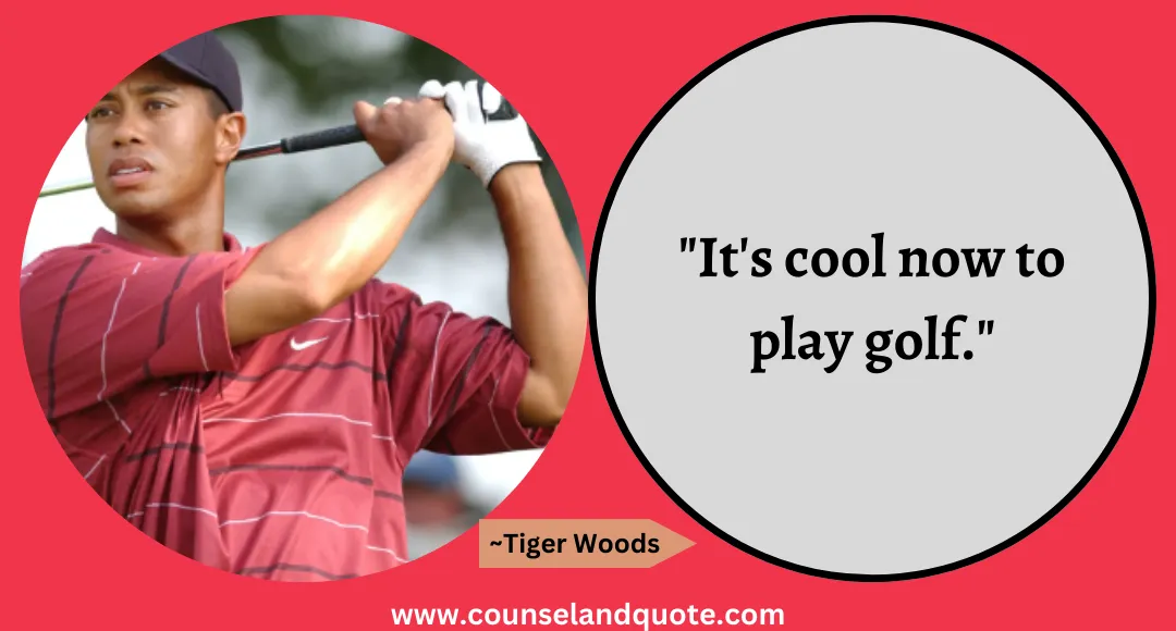 40 It's cool now to play golf.