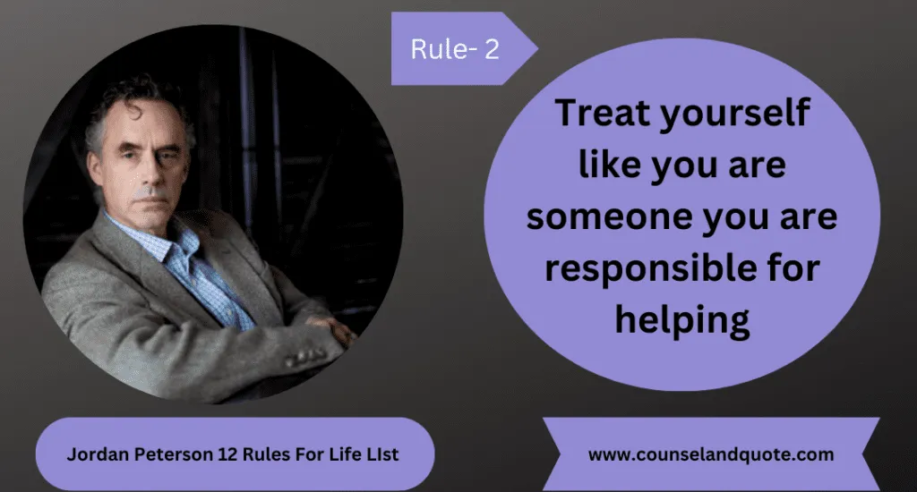 Jordan Peterson 12 Rules For Life LIst 2