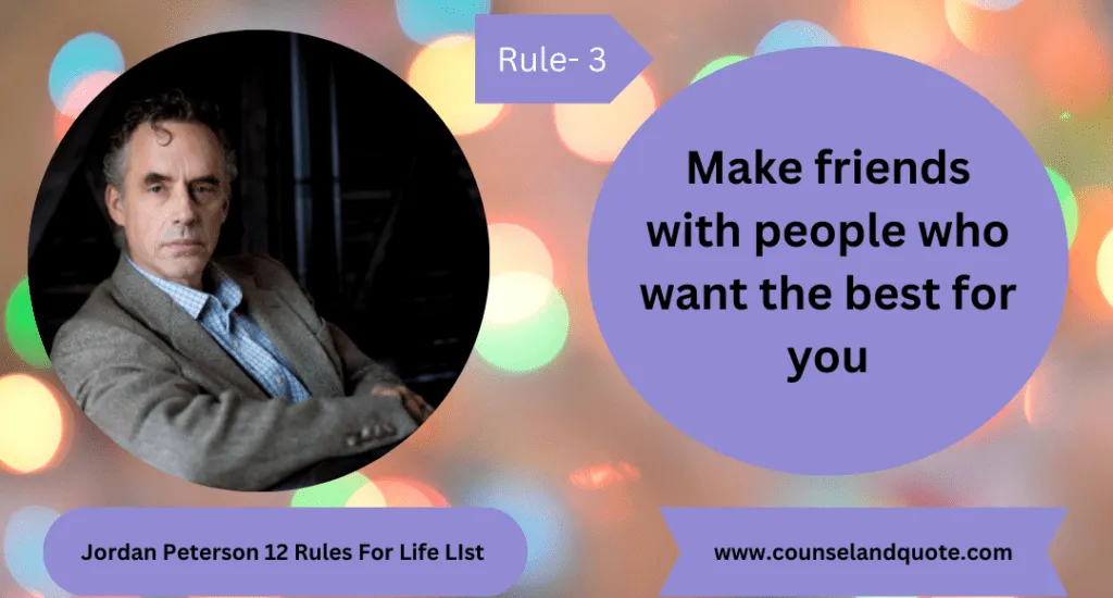 Jordan Peterson 12 Rules For Life LIst 3