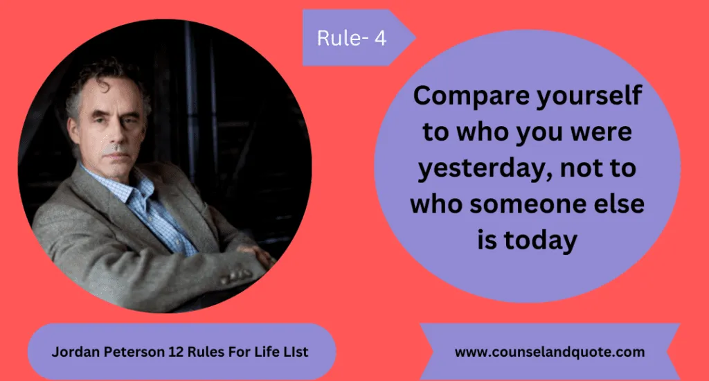 Jordan Peterson 12 Rules For Life LIst 4