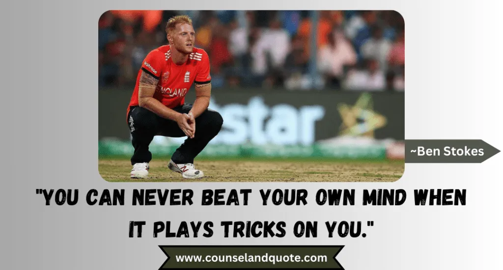 30 You Can Never Beat Your Own Mind