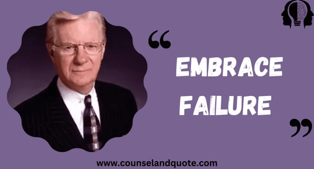 Embrace Failure