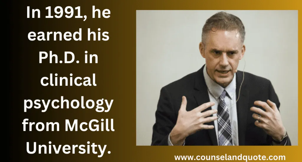 Jordan Peterson Qualifications