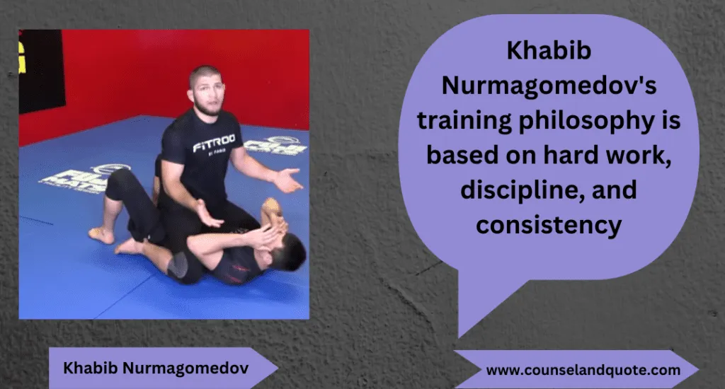 Khabibs Training Philosophy 11