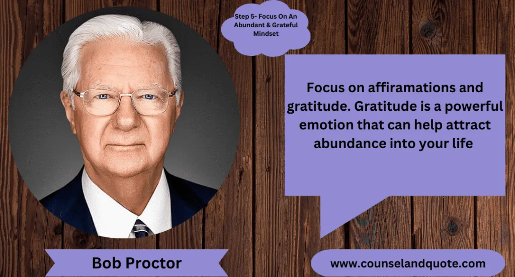 Step 5 Focus On Abundance 7