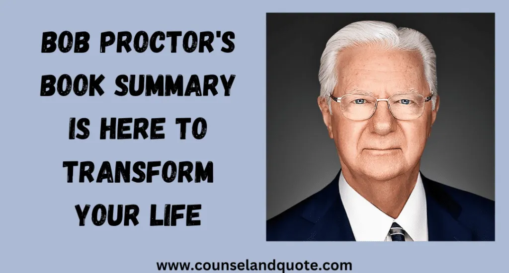 Bob Proctors Book Summary