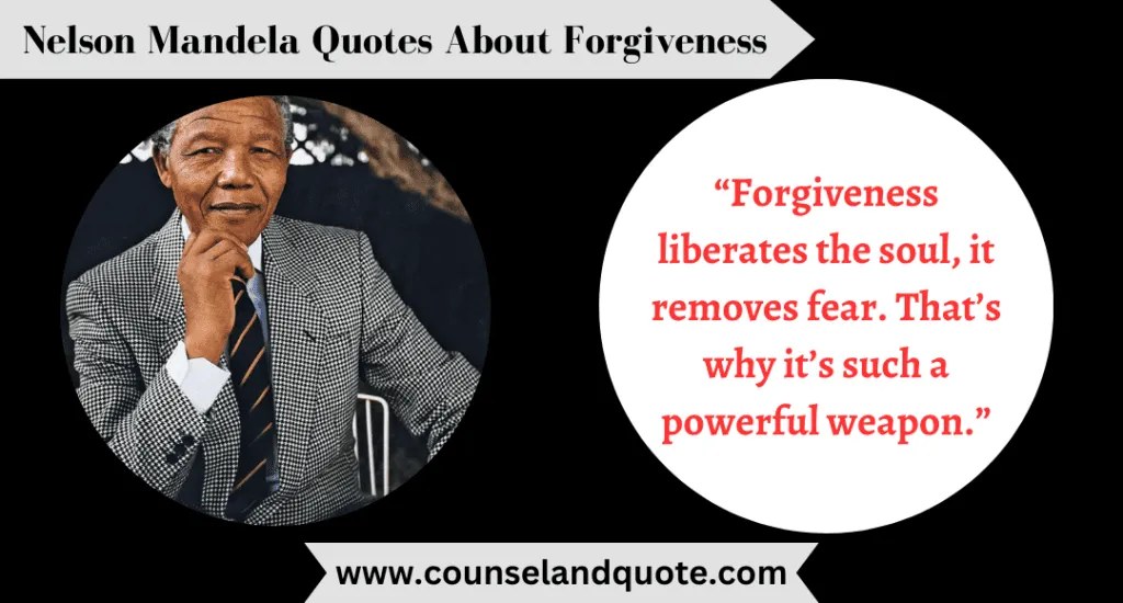 1 Forgiveness Liberates The Soul