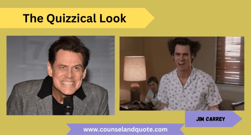 11 The Quizzical Look Of Jim Carrey