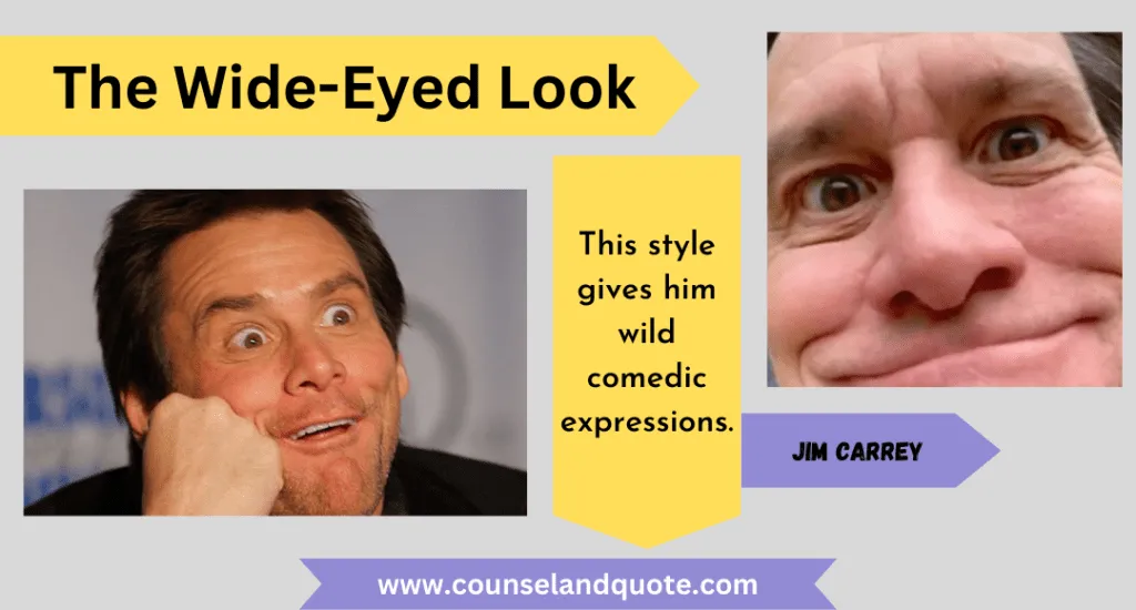 3 The Wide Eyed Look Of Jim Carrey