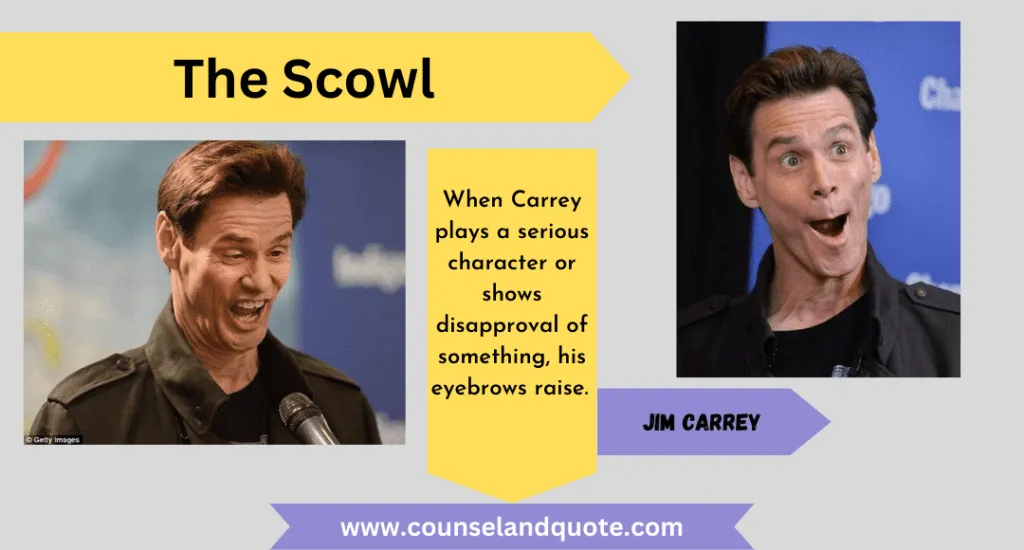 4The Scowl Face Of Jim Carrey