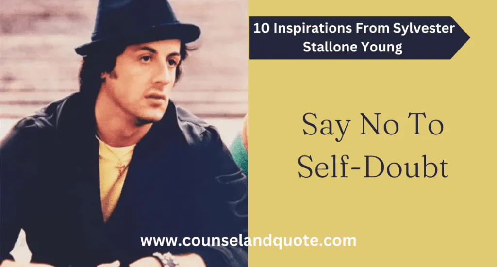 5 Say No To Self Doubt