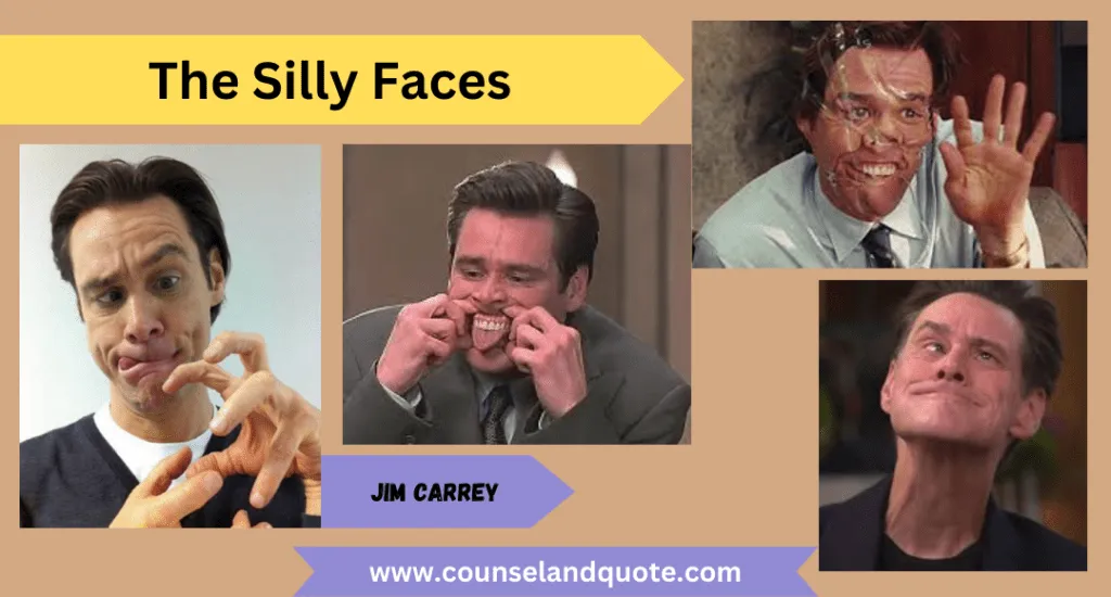 6 Silly Faces Of Jimcarrey