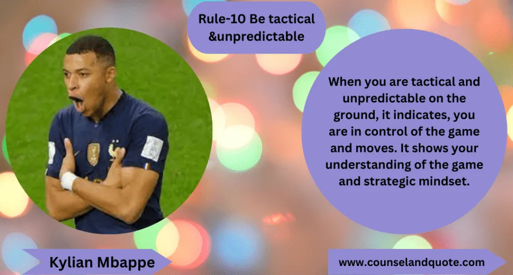 Be Tactical Unpredictable 10 1