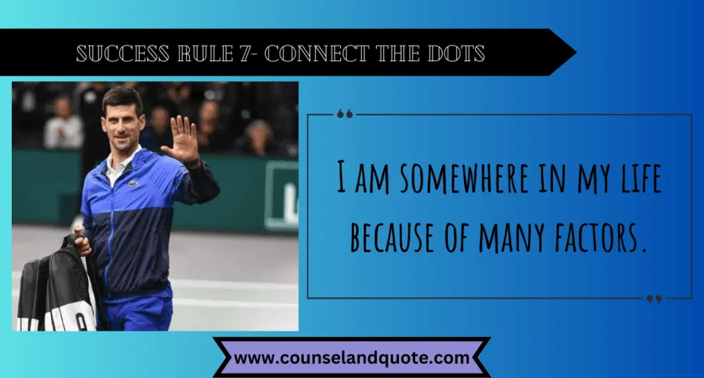 Success Rule 7 Connect The Dots 1