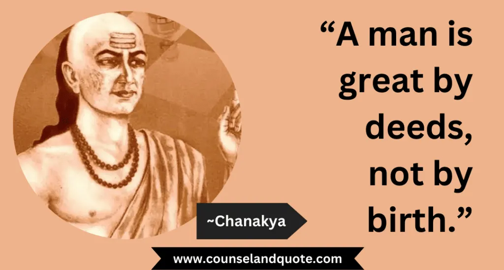 1 A Man Is Great By Deeds Not By Birth