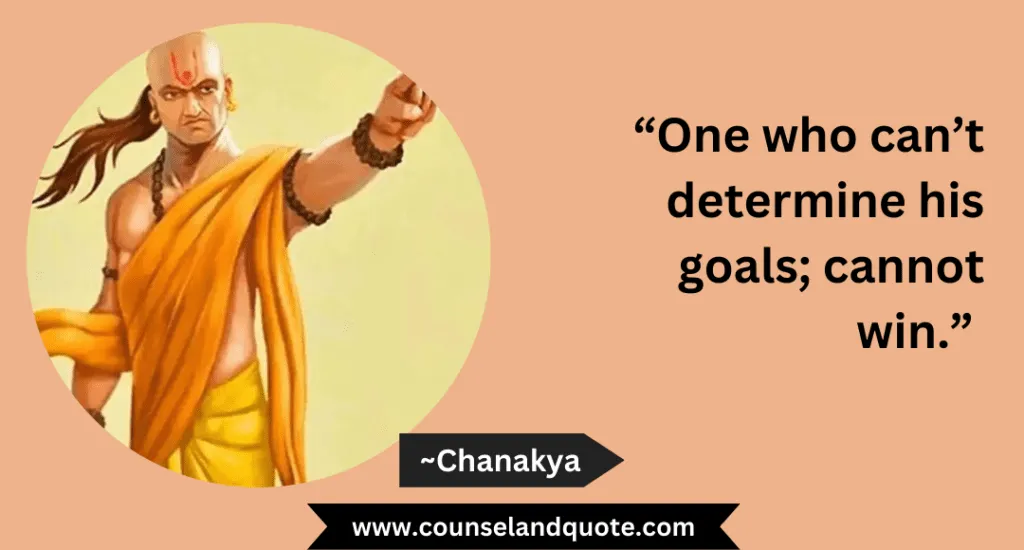 58 One Who Cant Determine His Goals Cannot Win