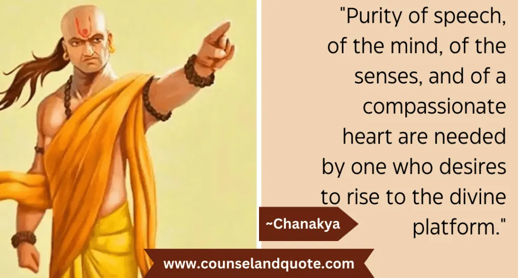 9 Purity of speech, of the mind, of the senses