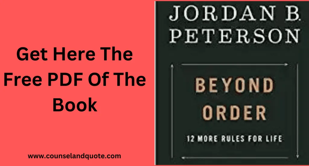 Jordan Peterson Book 12 More Rules For Life Beyond Order