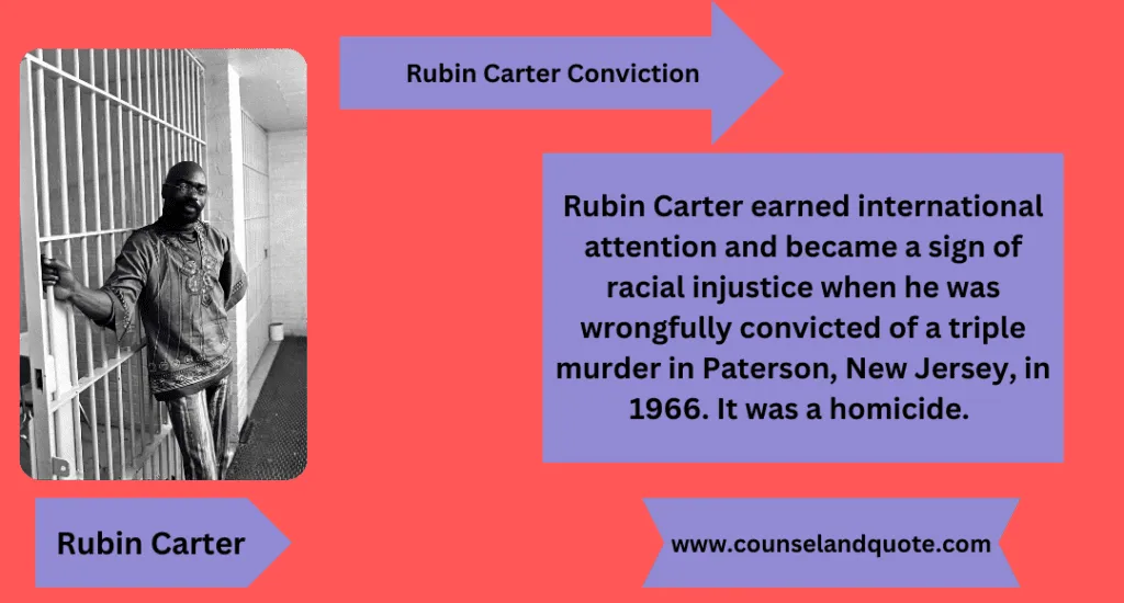 Rubin Carter Conviction 1