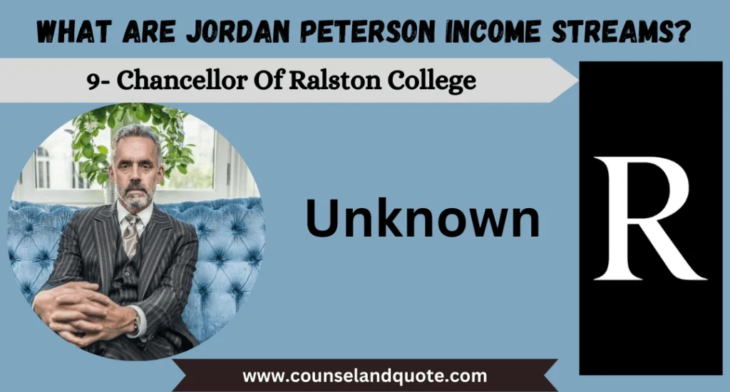 Jordan Peterson Ralston College Chancellor