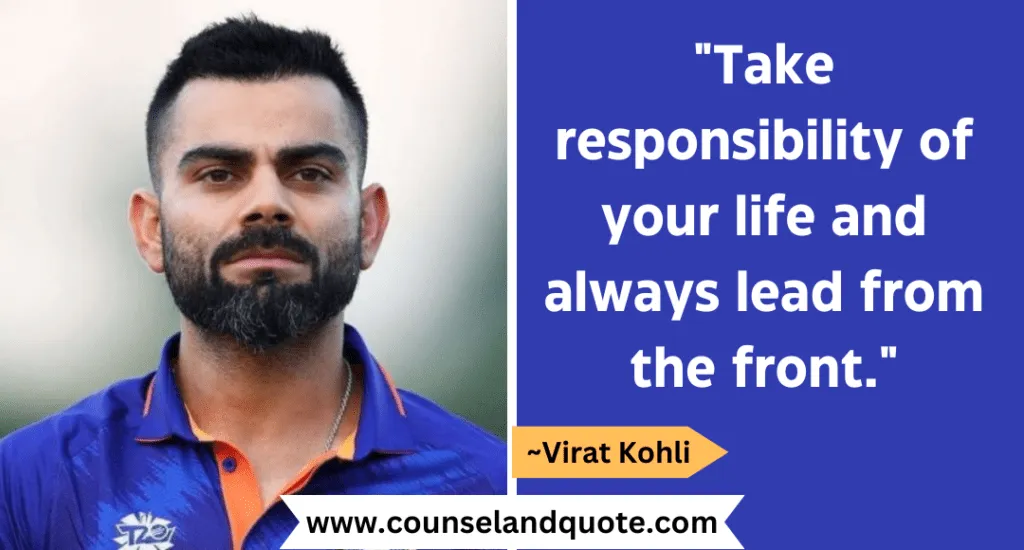 1 Take Responsibility Of Your Life And Always Lead From The Front