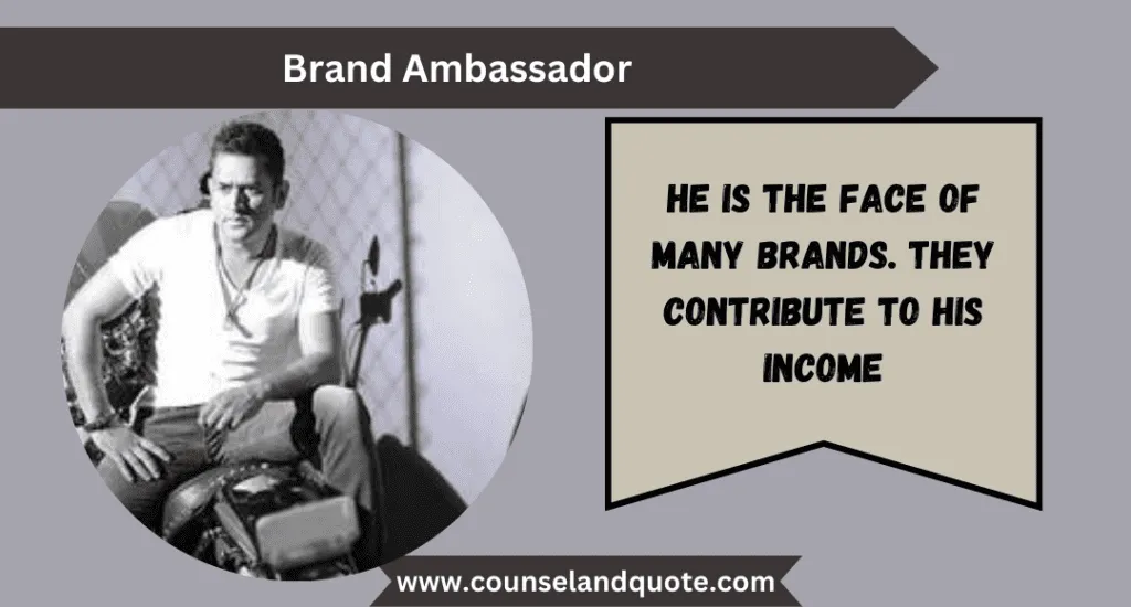 16 Brand Ambassador