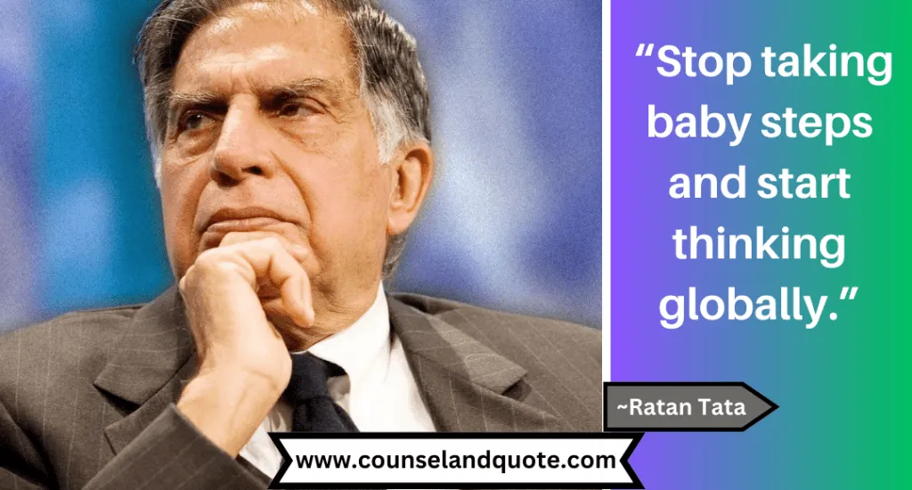4 Stop Taking Baby Steps And Start Thinking Globally